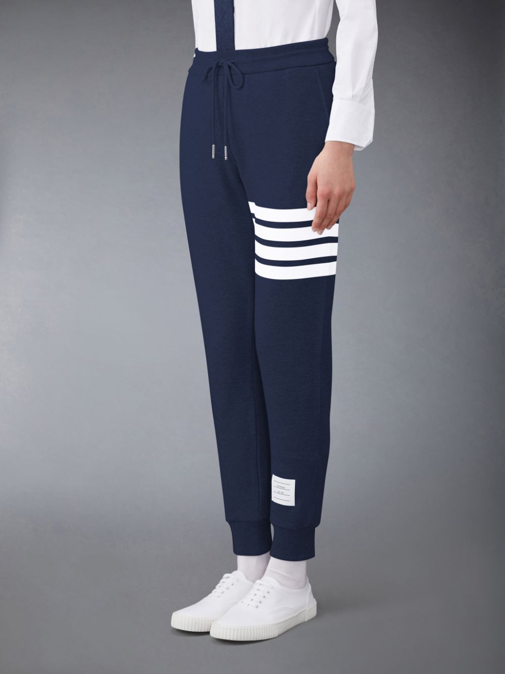 Thom Browne Classic Loopback 4-Bar Jogginghose Damen Blau | IKB87B12367