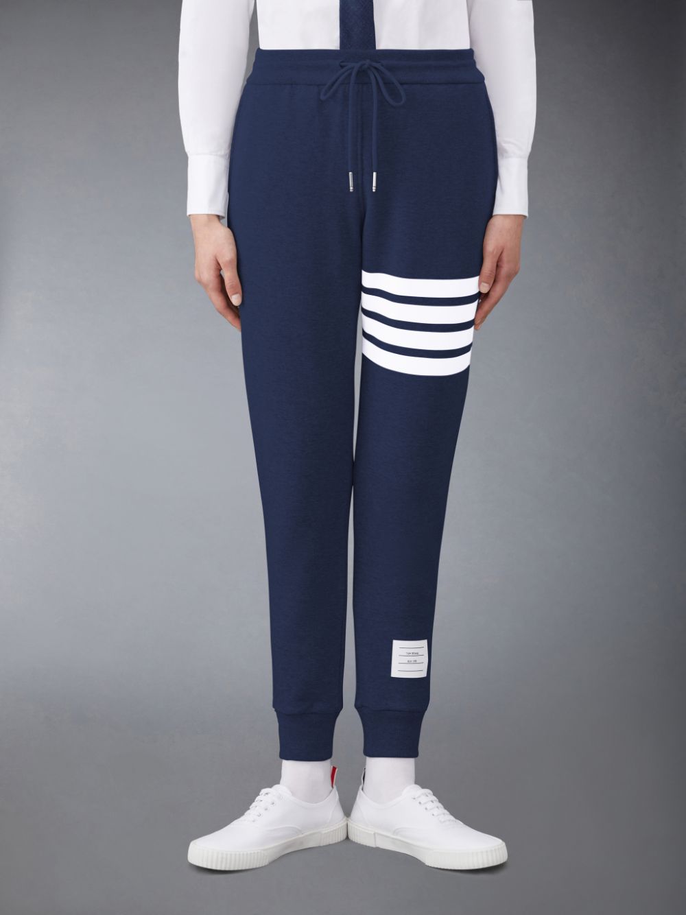 Thom Browne Classic Loopback 4-Bar Jogginghose Damen Blau | IKB87B12367