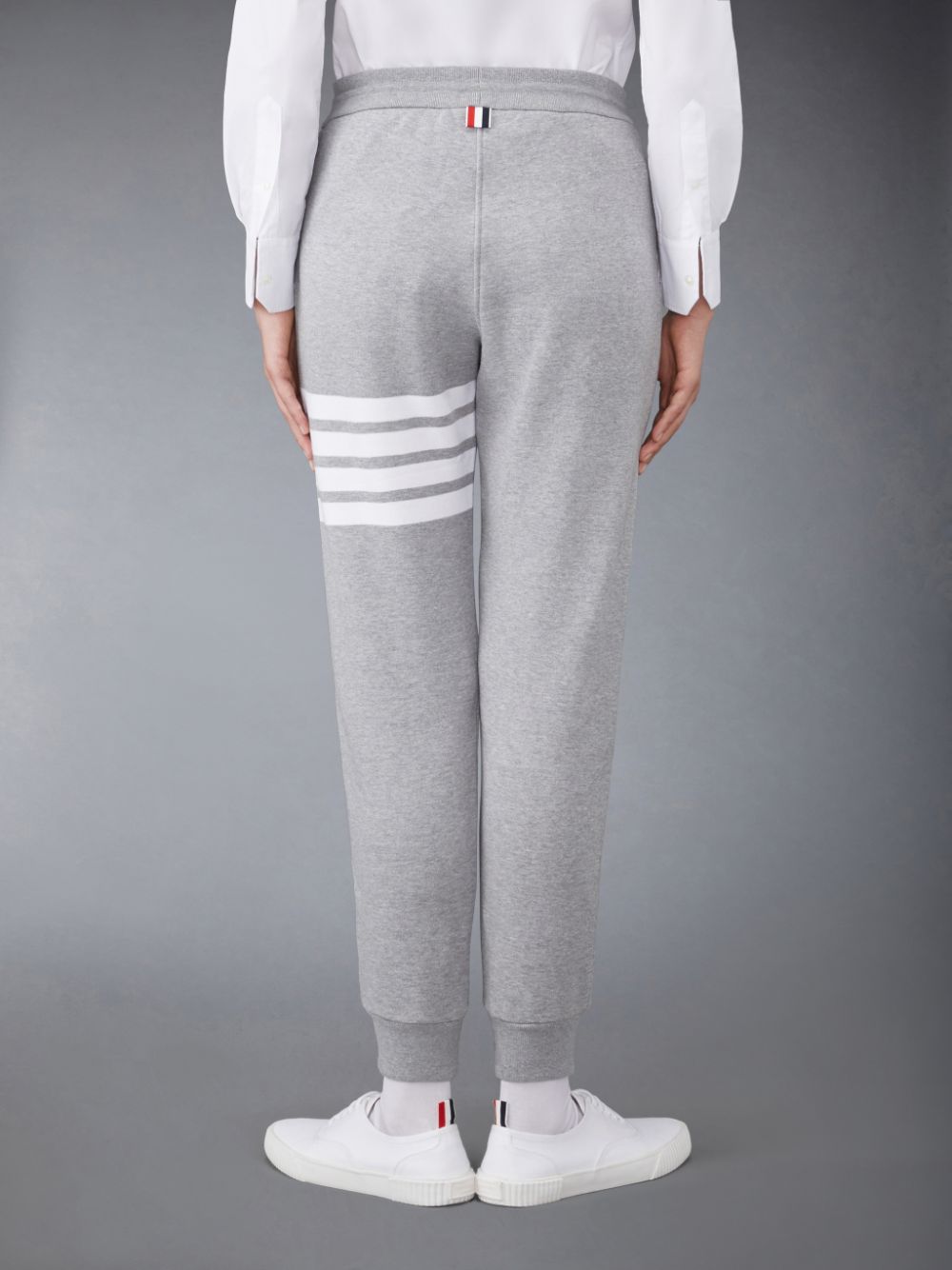 Thom Browne Classic Loopback 4-Bar Jogginghose Damen Grau | GWX11L09965