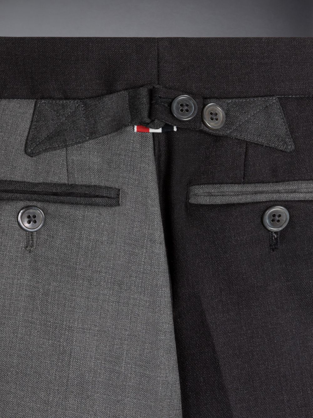 Thom Browne Funmix Twill Bermuda Kurze Hose Mädchen Grau | RED41T31482