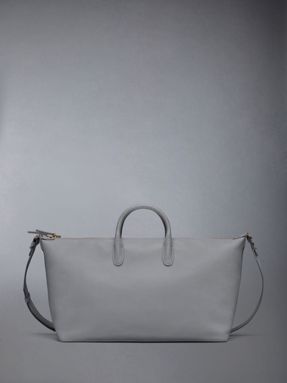 Thom Browne Pebble Grain 4-Bar Medium Duffle Tasche Damen Grau | TGD37Y52052