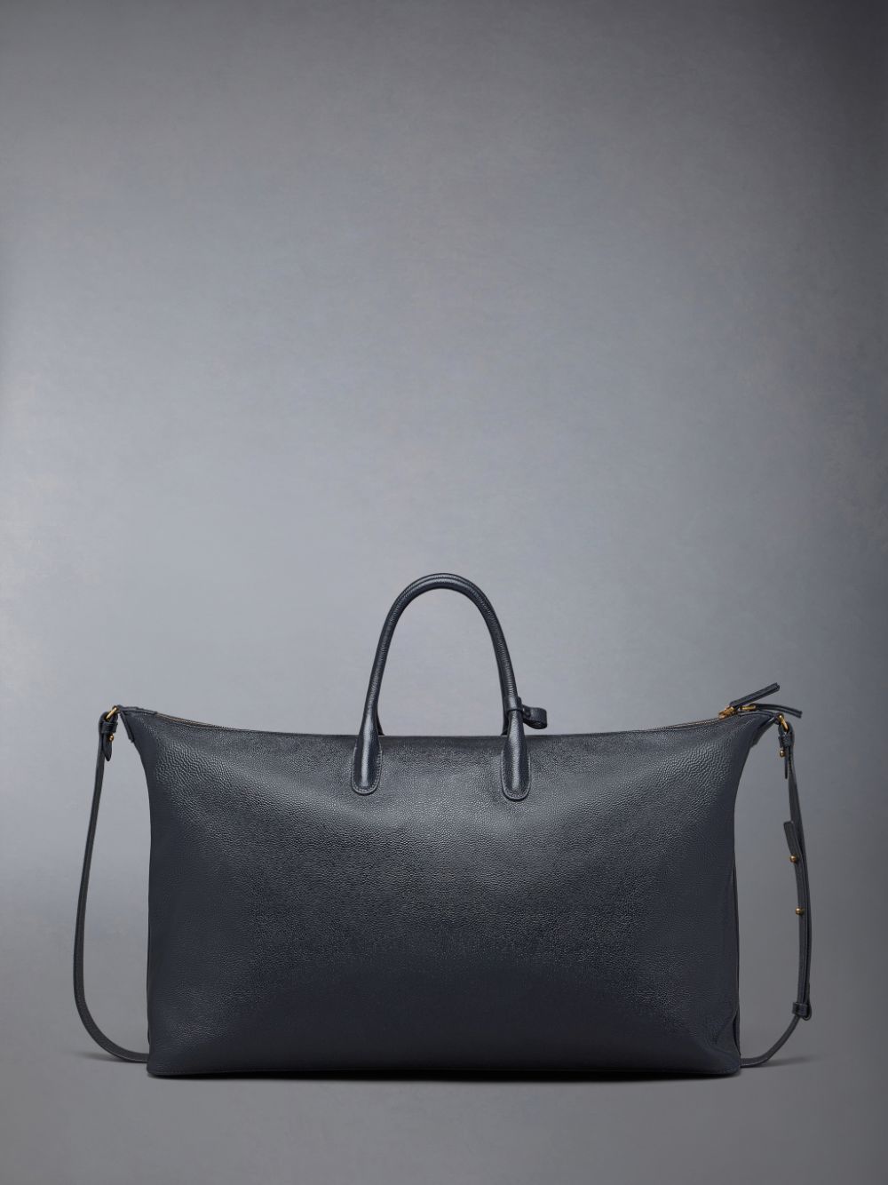 Thom Browne Pebble Grain Duffle Tasche Herren Schwarz | THJ96R81259